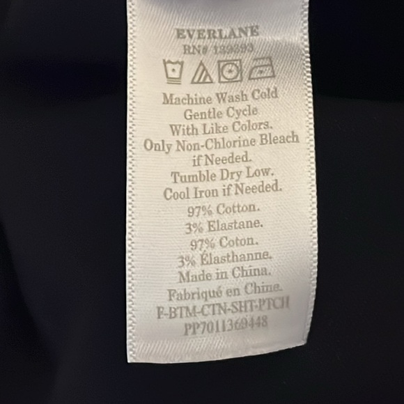 Everlane Black A-Line Patch Pocket Mini Skirt 16 - Picture 5 of 11